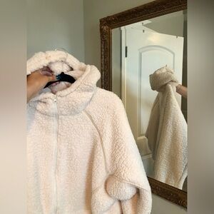 Sherpa Oversized Zip Up